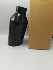 For Dodge Durango 5in Big Black Exhaust Tip 2.5in Inlet 12in L Angle Double Wall