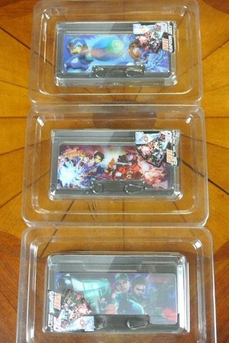 MEGA MAN Street Fighter RESIDENT EVIL SDCC Capcom 3DS Case Comic Con LE200