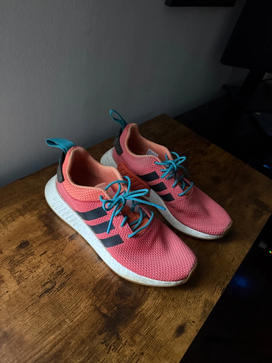 adidas gazelle silver green womens Adidas Originals NMD_R2 Primeknit Men's Shoes Pink/Pink/Core Black main image 0