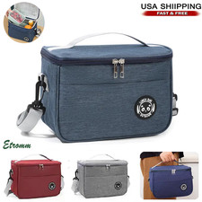 Insulated Lunch Bag Adult Lunch Box for Work School Men Women Kids Leakproof US