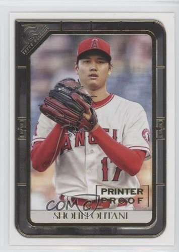 2021 Topps Gallery Printer Proof Shohei Ohtani #96 08nc