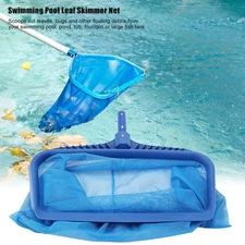 Lightweight Leaf Skimmer Fine Mesh Net Deep Bag Swimming Pool Pond Tub Effectvie
