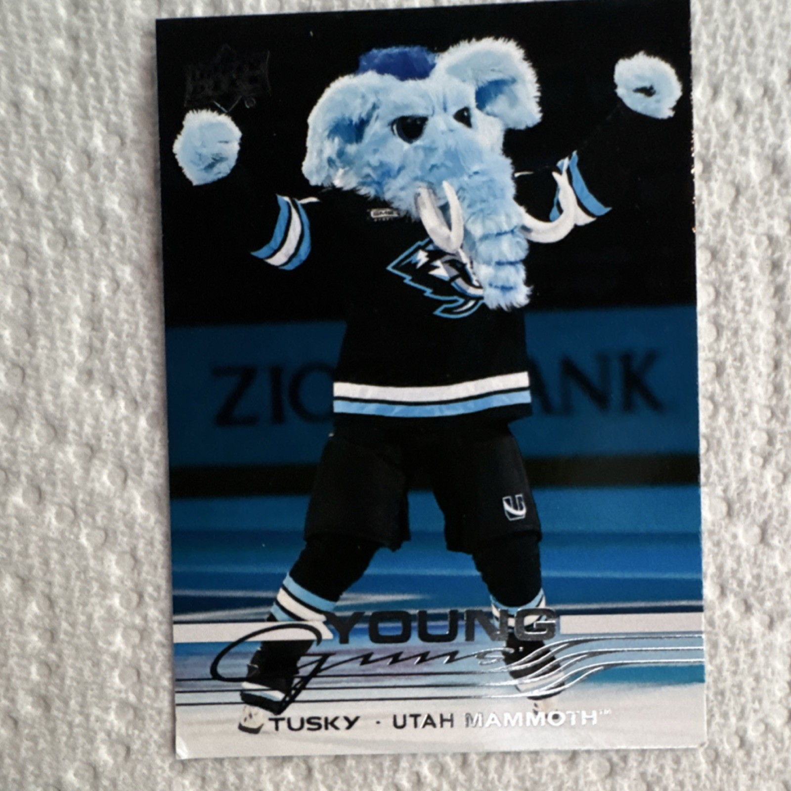 2025-26 Upper Deck Series 2 Young Guns Tusky #498 Utah Mammoth