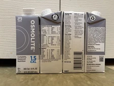 Osmolite 1.5 Cal Nutrition Formula 8oz 24 Pack High Protein Tube Feeding FOS