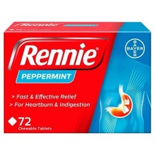 Image of Rennie Heartburn & Indigestion Chewable Tablets
