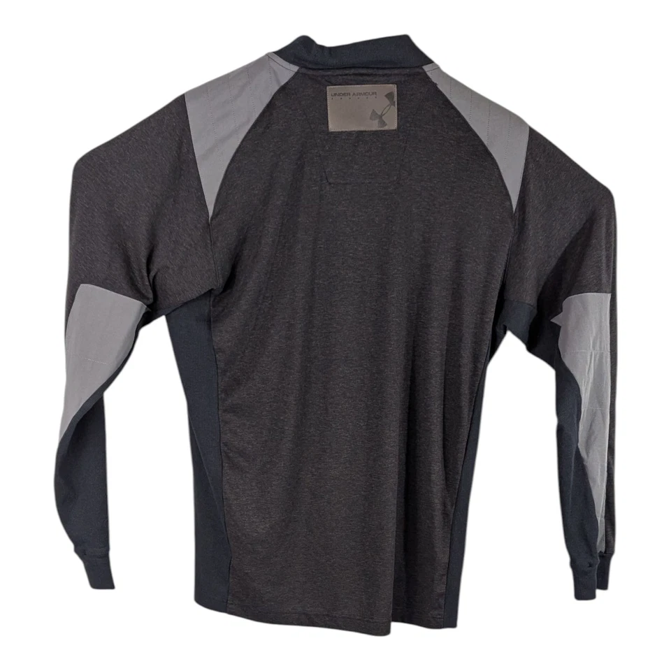 Sudadera Under Armour Mezcla de Lana 1/4 Cremallera Para Hombre Grande Rendimiento Pullover Foto 3 de 4