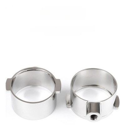 304 SS 51mm Bodenloser Siebträger für Espressomaschinen mit abnehmbarem Design