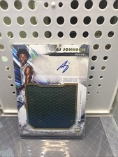 2024-25 Topps Inception Aj Johnson Rookie Jumbo Relic Autograph RJR-AJ