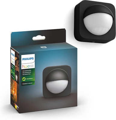 Philips Hue Outdoor Motion Sensor - Dusk to Dawn, Works with Alexa & Google