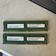 SK hynix 8GB 2x4GB DDR4 PC4-2133P 288-Pin UDIMM ECC HMA451U6MFR8N-TF