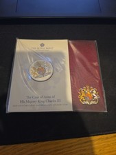 The Royal Mint 2025 The Coat Of Arms Of His Majesty King Charles III £5 Coin BU