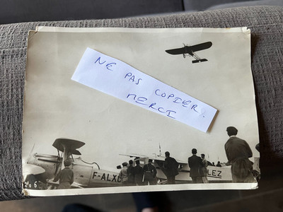 Original Foto G. DEVRED (Agce ROL) am 15 05 1932 Treffen Orly Le Bleriot