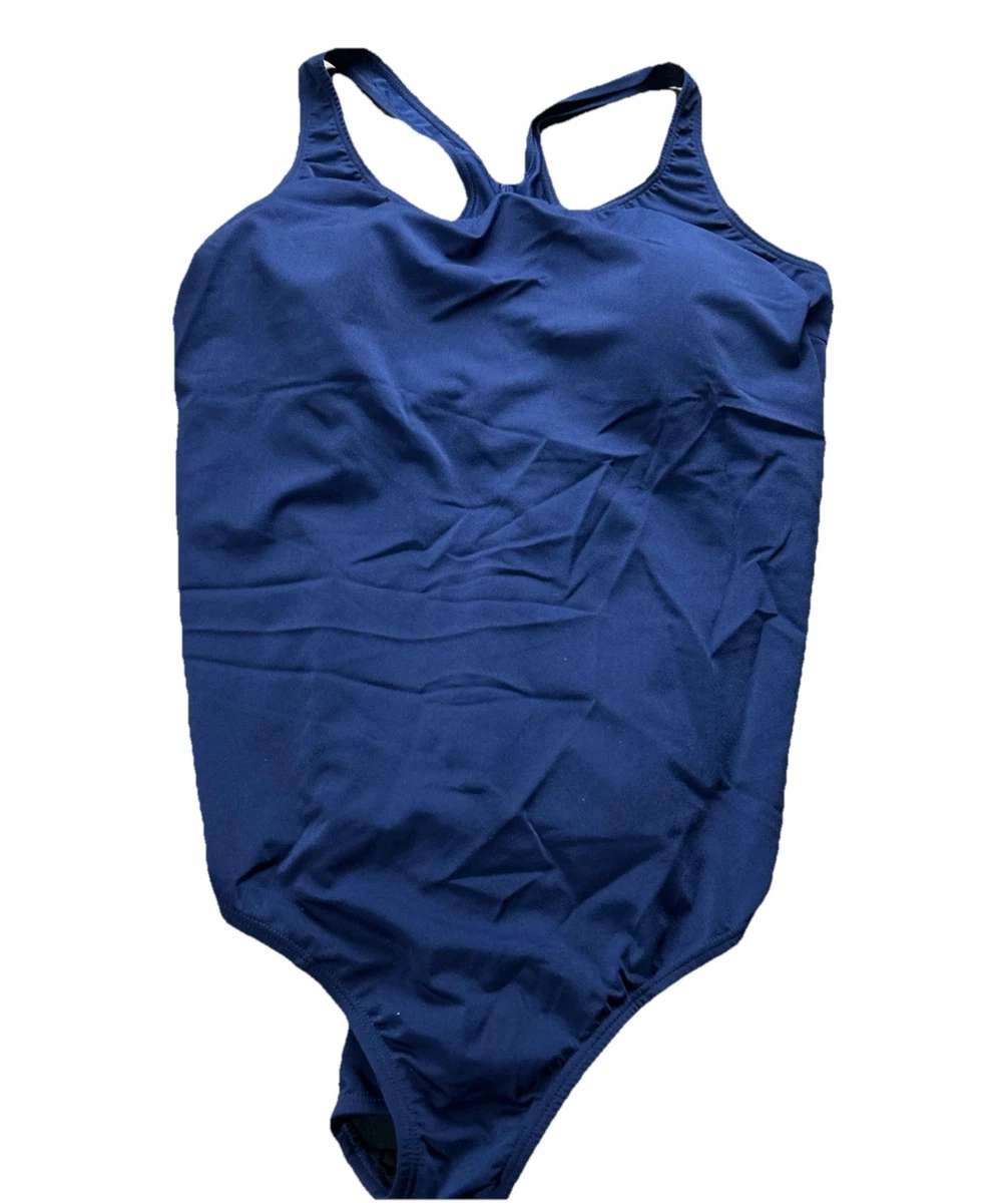 Maillot De Bain Une Pièce Speedo - Bleu - Taille 46 - Protection UV - Plus Size
