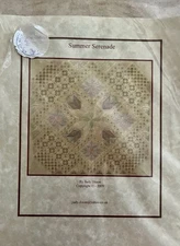 Judy Dixon "Summer Serenade” Hardanger Embroidery Pattern Chart 2009