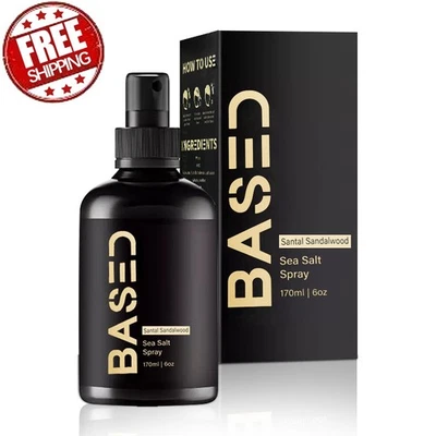 MARKENLOS Ba#sed Sea Salt Spray 170 ml | Für natürliche Wellen & leichten Halt Versiegelt