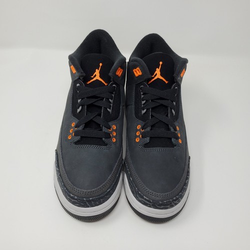 Nike Air Jordan 3 Retro GS Fear Pack Sneakers DM0967-080 Night Stadium, Size 6Y - Picture 2 of 11