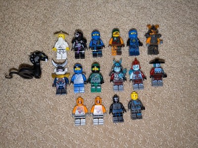 Lego Ninjago Minifigure Lot Wu Garmadon Skalidor General Vex Cryptor Parts