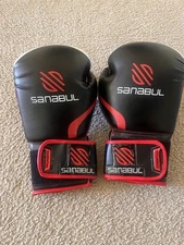 Boxing Gloves for Men and Women- Sanabul Gel Essential - 12 oz.