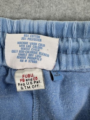 Vintage Harlem Globetrotters Pants Mens 2XL Blue FUBU Platinum