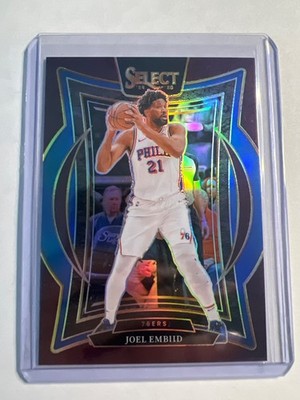 2024-25 Panini Select Concourse Maroon Prizm #D /175 Joel Embiid #6
