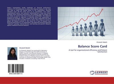 Balance Score Card | Elizabeth Malathi | Taschenbuch | Paperback | 56 S. | 2014
