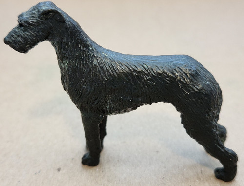 Irish Wolfhound Figurine, Bronze, Paula B. Ewles, Limited 6/25