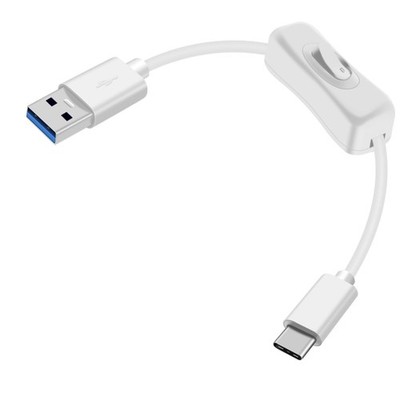 USB C to USB Cable with Switch Type C Charging Cable with Switch Supports 5Gb...