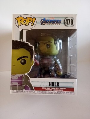 Funko Pop! Marvel Avengers Endgame #478 Hulk mittelgroße Wackelkopffigur. Neu