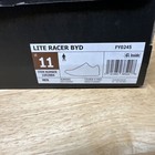 Adidas Men's Lite Racer BYD Size 11 FY0245 Black White Black Cloudfoam New — photo 6