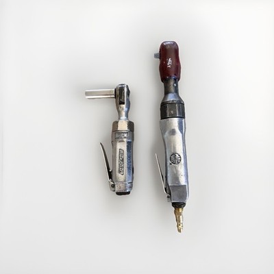 Blue-point 1/4  Pneumatic Ratchet, Mac 3/8  Pneumatic Ratchet, 2pc