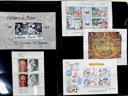 Europe Stamps Collection MNH Stockbook & Pages:Germany,Poland,Spain,Picasso,etc - Picture 3 of 24