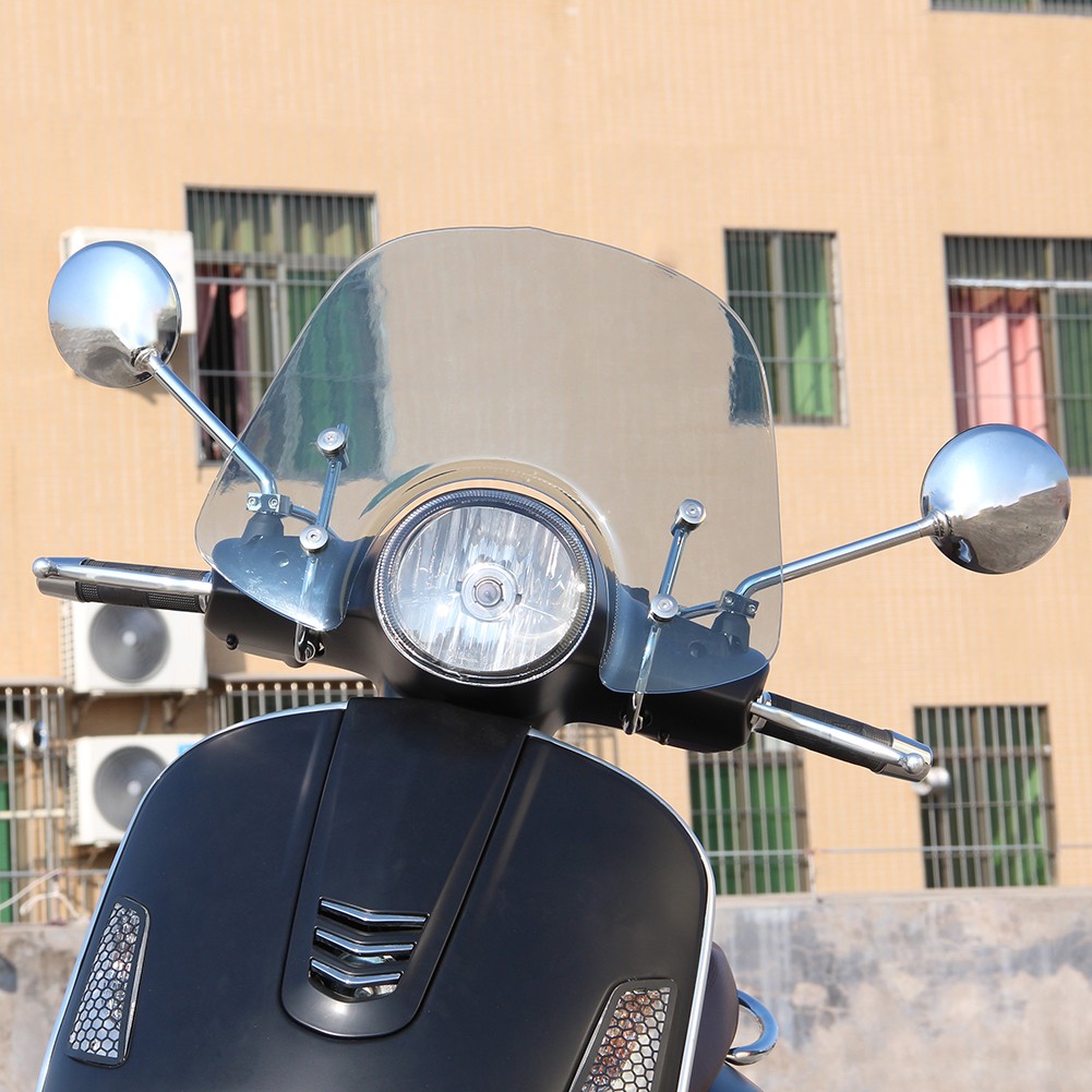 WOLFLINE Moto Windshield For Primavera 150 GTS 250 300 2017-2019 Light Smoke