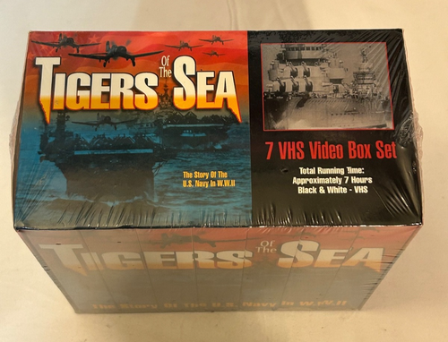 1998 TIGERS of the SEA (VHS/7-Tape Set, Boxed Set) (NOS) - Picture 2 of 8