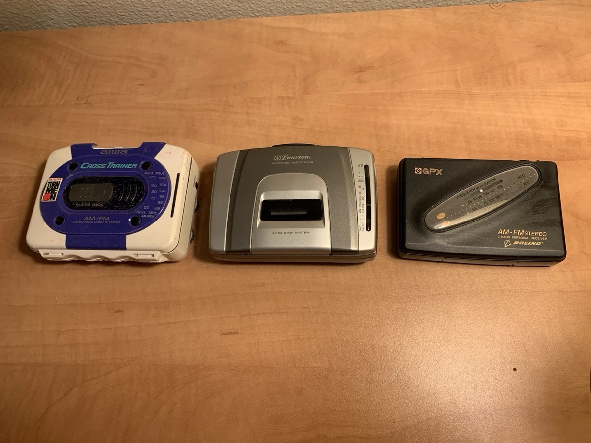 3点 AIWA SONY CASSETTE RECORDER PLAYER Aiwa Personal Cassette Players for sale | eBay