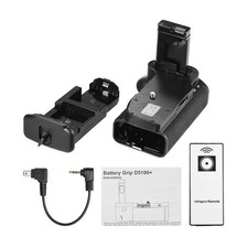 Vertical Battery Grip for D5100 D5200 DSLR Cameras with Built-in IR Remote - ...
