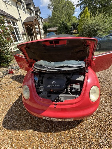 Volkswagen Beetle 2003 Red LEFT HAND DRIVE 1.8turbo Low Mileage Convertible - Picture 14 of 15