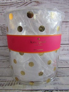 Kate Spade Raise a Glass 3qt Acrylic Ice Bucket With Lid & Tong