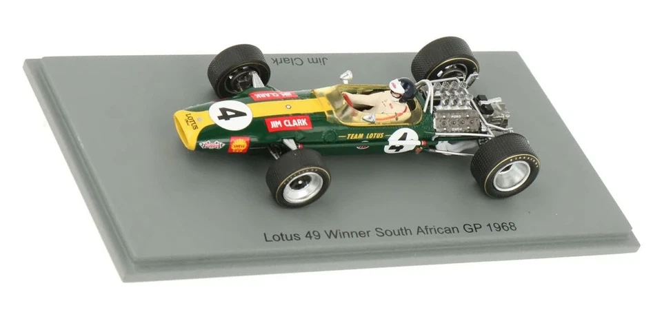 Spark S6363 Lotus 49 #4 Winner South African GP 1968 - Jim Clark 1/43 Scale - Image 3 of 4