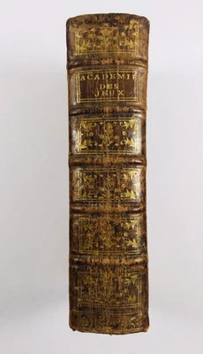 Spiel D’Schach Und Von Karte 1777 Académie Quadrille Backgammon Whisk - Bild 1 von 4