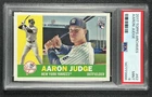 AARON JUDGE PSA 9 2017 TOPPS ARCHIVES #62 ROOKIE RC YANKEES 3986