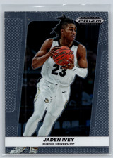 2022 Panini Prizm Draft Picks Jaden Ivey Flashback #FB-JI Purdue University
