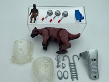 DINO RIDERS 1990 Giant Ground Sloth+ Ulk figure set ice age Tyco