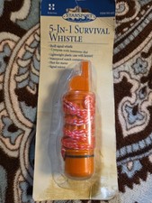 NEW Stansport Survival Whistle 5 in 1 Compass 622 brand NEW