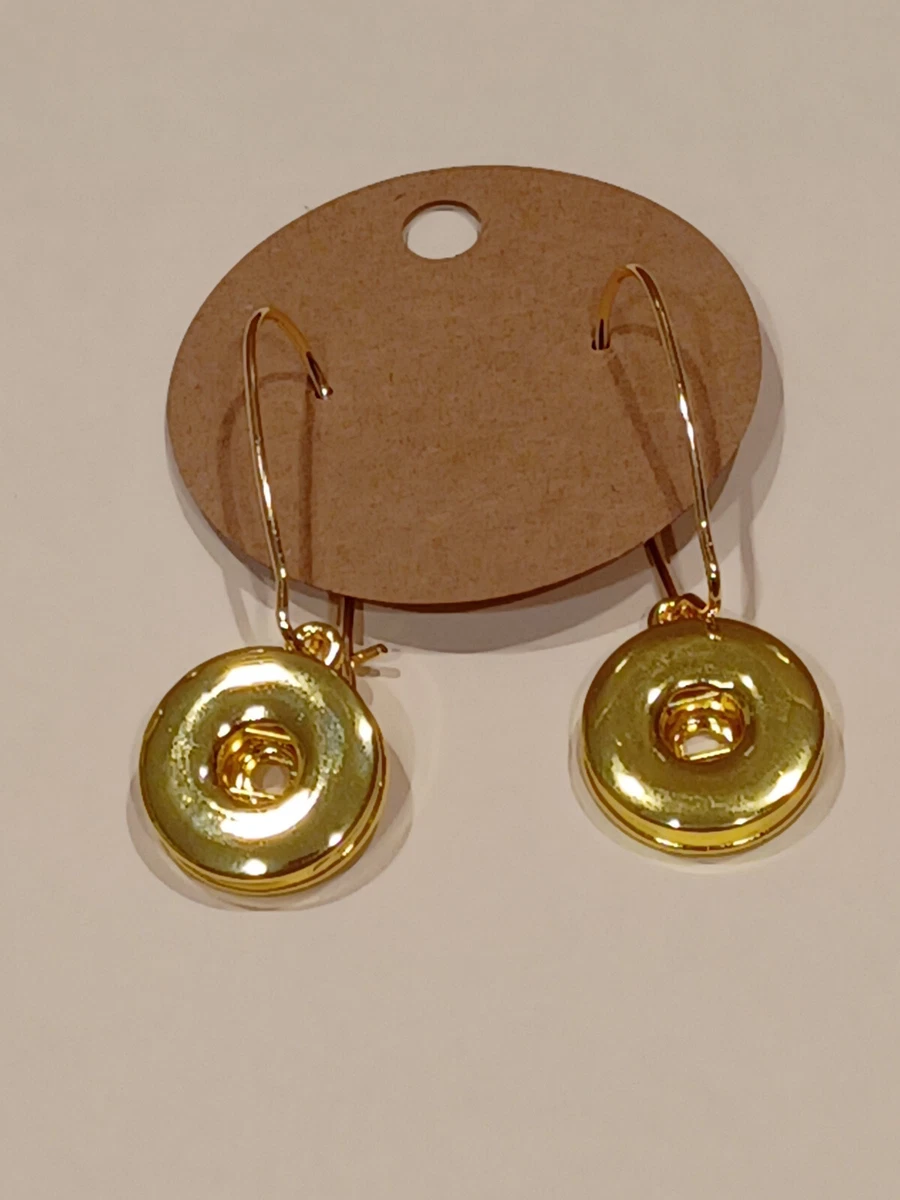 Kidney shaped earrings sale