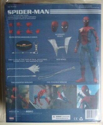 Mezco One:12 Collective Spider-Man Homecoming New and Sealed! | eBay