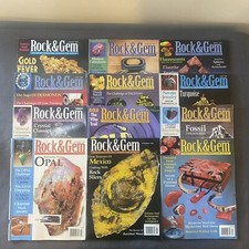 Rock And Gem Magazine Lot  Volume 28 1998 12 Magazines