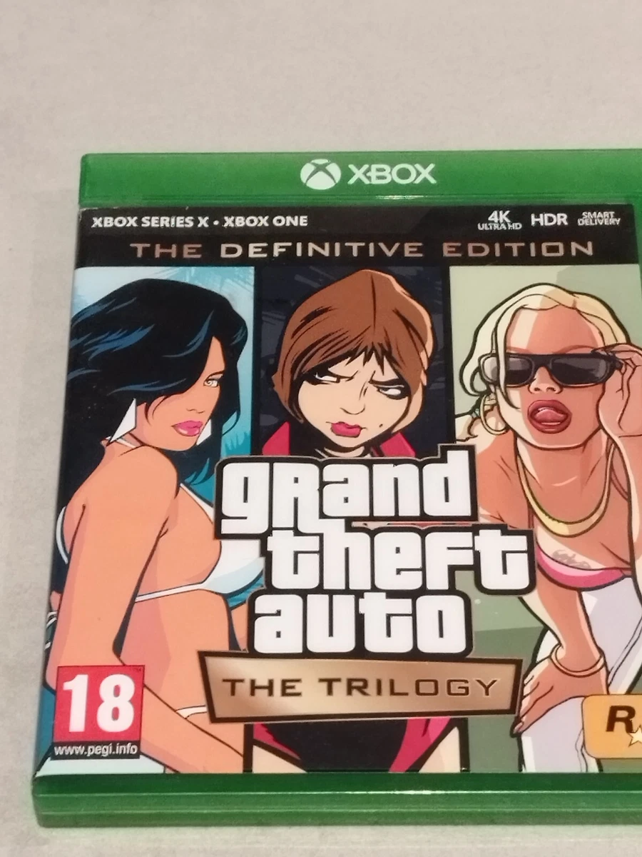 Gta Grand Theft Auto Trilogy 3 vice City San Andreas Xbox One X S