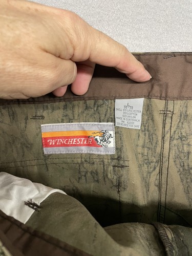 Winchester Conceal Large 36-38 Trebark Camo Hunt Brush Guard Zip Leg Hose - Bild 3 von 8