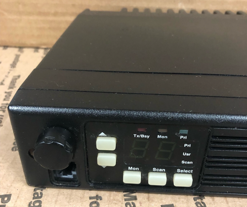 PARTS! Motorola Radius Analog mobile Radio D44LRA73A5BK W/MIC (UNTESTED) - Picture 13 of 14