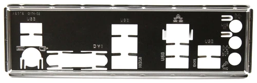 Gigabyte B550M DS3H Rev.1.4 - Blende - Slotblech - IO Shield   #334363